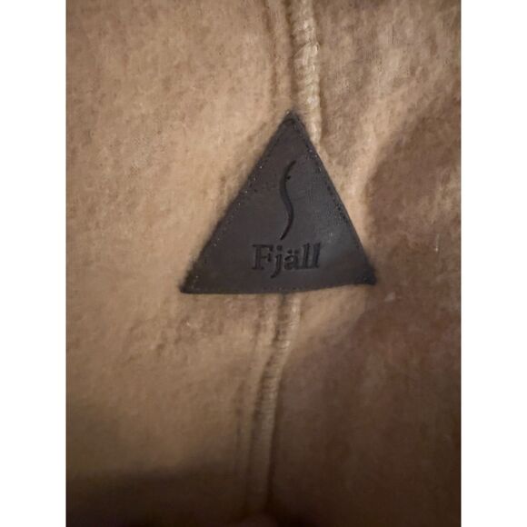 Fjall M coat wool hooded camel - Picture 6 of 8